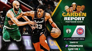 LIVE Celtics vs Pistons Postgame Show  Garden Report [upl. by Chemarin]