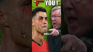 The first time Ferguson shouted at Ronaldo 😬 [upl. by Ping520]