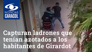 Capturan a siete ladrones que tenían azotados a los habitantes de Girardot y Flandes [upl. by Eckhardt]