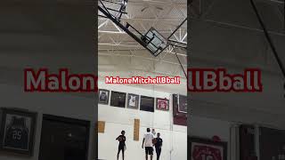 Double move and staying low ball handling drill MaloneMitchellBball [upl. by Queen]