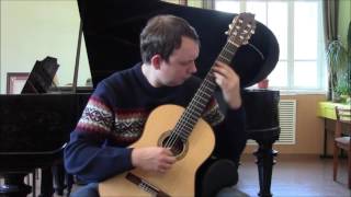 New S Joplin for guitar The Entertainer СДжоплин quotРегтаймquot [upl. by Norha]