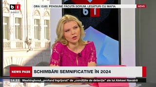 NEWS PASS CU LAURA CHIRIAC PREVIZIUNILE ANULUI 2024 CU ALINA BĂDIC P33 [upl. by Ocsisnarf]