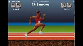 QWOP Finish in 1 minute 53 seconds [upl. by Wolfe]