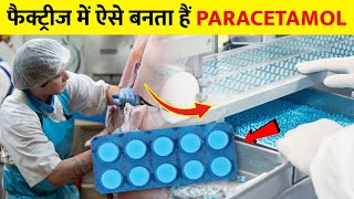 फैक्ट्री में कैसे बनता है पैरासिटामोल  How Paracetamol Is Made In The Factory  Paracetamol Making [upl. by Ahsieka]