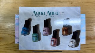 ORLY Color Pass Spring 2024 “Aqua Aura” [upl. by Leahey]