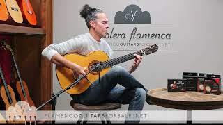 Gerundino Hijo 2022 flamenco guitar for sale played by Alberto Fernández [upl. by Ilysa]