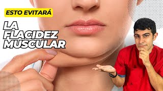 1 EJERCICIO PARA LA FLACIDEZ EN EL CUELLO [upl. by Shaylynn554]