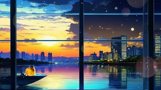 【Sunset Relax BGM】Lofi Hiphop Chill Relax Music [upl. by Scribner]