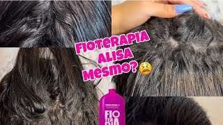 FIOTERAPIA ALISA MESMO fioterapia progressivaemcasa progressivasemformol cabeloliso cabelo [upl. by Hannahsohs17]