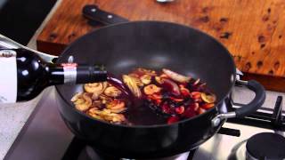 Duck with Pomegranate and Red Wine Sauce  Everyday Gourmet S5 E43 [upl. by Pyotr]