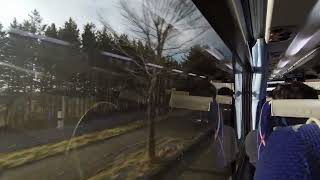 Hokkaido  On the bus from New Chitose Airport to Niseko  Part 1  8 Dec 2023 [upl. by Aseneg]