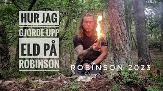 ROBINSON 2023 Hur gör man ELD med BAMBU Överlevnad i Djungeln [upl. by Ynabla79]