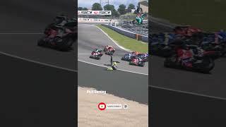 the really crazy Jerez MotoGP race  MOTOGP Funny Crash Compilation [upl. by Iggep]