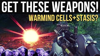 Destiny 2 BEST WARMIND CELL WEAPONS TO GET BEFORE BEYOND LIGHT from focused Umbral Engrams [upl. by Dirgis]