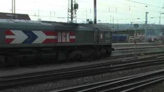 Class 66 Motorstart DE 673 SOUND [upl. by Arita47]