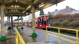 District Line Arriving at Dagenham Heathway [upl. by Dlawso]