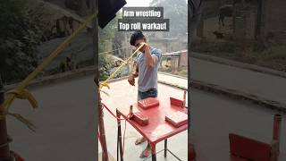 Shiva fitness armwrestling motivation deshi top roll [upl. by Brigid]