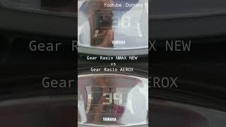 Akselerasi Nmax New Gear Rasio Aeroxnmax nmaxnew aerox rasio DomonsYt [upl. by Nycila]