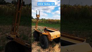 UGV SirkoS1 наземна роботизована платформа з вантажопідйомністю 200 кг від компанії SkyLab UA [upl. by Winnah619]