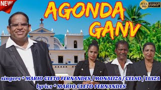 AGONDA GANV  Latest Konkani Video Song 2020  by Mario Cleto Fernandes [upl. by Enomys938]