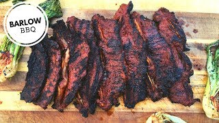 Korean BBQ Kalbi Beef Short Ribs and Grilled Bok Choy on the Weber Kettle Grill  Barlow BBQ [upl. by Reiter]