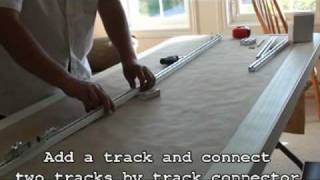 How To Install METechs Motorized Drapery Track DIY Video [upl. by Irakab]