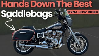 Installing Hard Saddlebags On My Harley Dyna Low Rider [upl. by Nadya955]