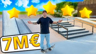 JE TEST LE PLUS GRAND SKATEPARK DEUROPE [upl. by Groot]