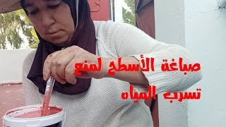 صباغة لاسطح لمنع تسرب المياه [upl. by Annetta132]