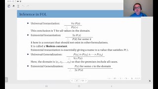 0212 Inference in First Order Logic [upl. by Culberson]