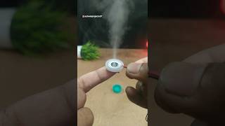 Experiment with Ultrasonic humidifier😅 module shorts experiment humidifer ashwinprojects [upl. by Latsyrd]