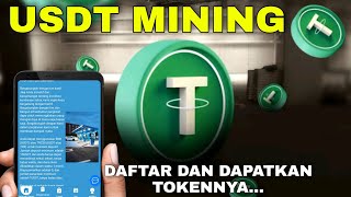 MINING USDT DAFTAR DAN DAPATKAN TOKEN USDTNYA [upl. by Berners]