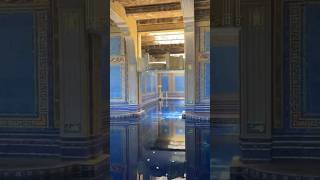 ROMAN POOL COVERED IN GOLD HearstCastle [upl. by Mercuri]