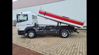 DAIMLERBENZ Atego 1223 K 4x2 2x AHK [upl. by Adnihc]