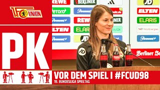 quotFreuen uns riesigquot  Pressekonferenz vor Darmstadt  1 FC Union Berlin [upl. by Zakarias835]