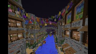 The interdimensional bridge awesome 2B2T End base Tour [upl. by Annekahs]