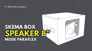 Skema Box Paraflex 8 Inci [upl. by Inalej]