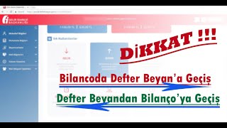 Defter Beyan Defter Yönetimi ve Bilançoya Geçiş İşlemleri [upl. by Betti]