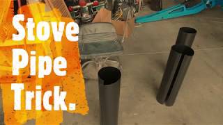 Stove Pipe How To Snap Together Trick [upl. by Brunn]