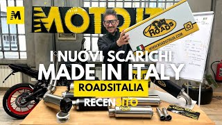 Roadsitalia i nuovi scarichi omologati Made in Italy 🇮🇹  Recensito [upl. by Otreblaug]