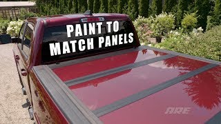 ARE Fusion  Painted To Match Hard Folding Truck Bed Cover  Quick Overview [upl. by Atina]