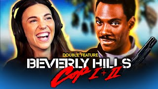 BEVERLY HILLS COP Movie Reaction w Coby FIRST TIME WATCHING [upl. by Ahsyas734]