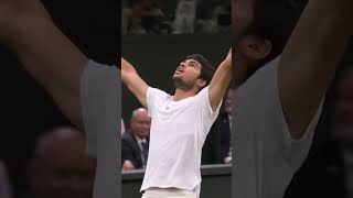 Is this the best match point ever 🔥 Wimbledon Shorts Tennis [upl. by Francie]