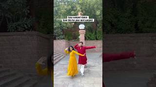 Easy sangeet dance yeladkahaiallah easydance weddingceremony sangeetchoreo weddingdance dance [upl. by Ahsirkal605]