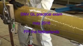 Assembly adhesive bonded joint DN200 PN40 FPI TBTS [upl. by Salkcin230]