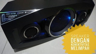 Review Sony Bluetooth Speaker GTKN1BT Indonesia [upl. by Deborath]