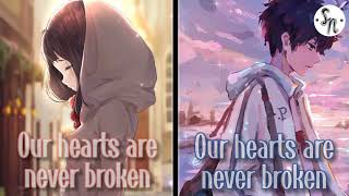 ❥Nightcore  Photograph  Switching Vocals Lyrics [upl. by Annoif]