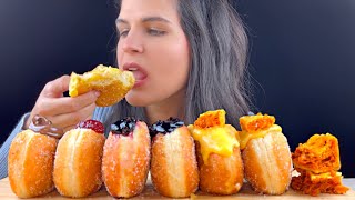 ASMR  DONUTS  EATING SOUNDS  MUKBANG [upl. by Siraved]