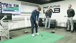 Matts Putter Fitting at the Ping Putting Lab [upl. by Nytram]