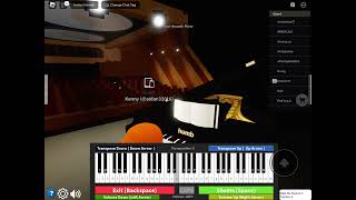 playing fade by alan walker piano roblox [upl. by Evangelin]